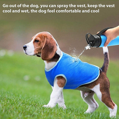 Dog Summer Cooling Vest, Pet Cooling Clothes Dog Cat Cooling Vest, Summer Heat Relief Vest Pet Dog Clothes Summer Clothes For Dogs Dog Cooling Vest