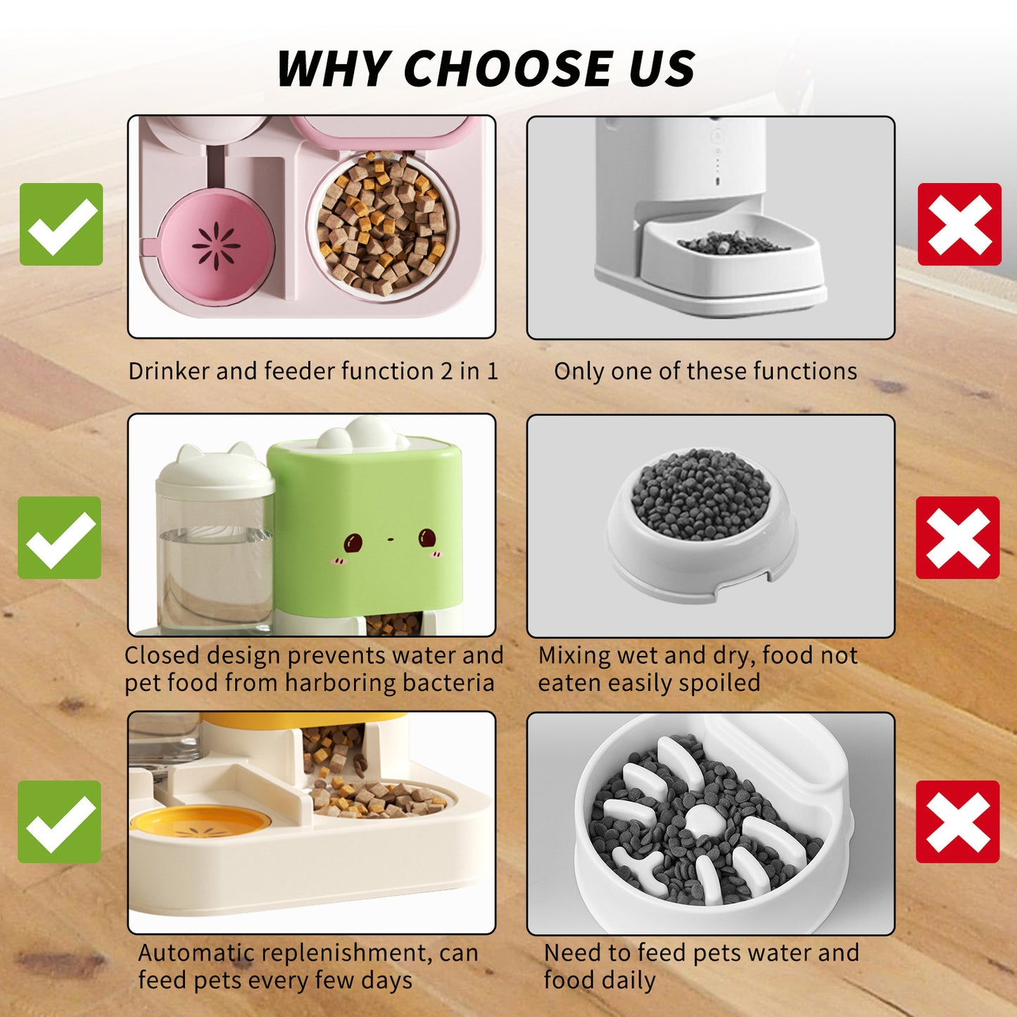 1 Piece Cartoon Cloud Cat Ear Feeding And Water Feeding Integrated Cat And Dog Universal Pet Essential Item For Home And Travel