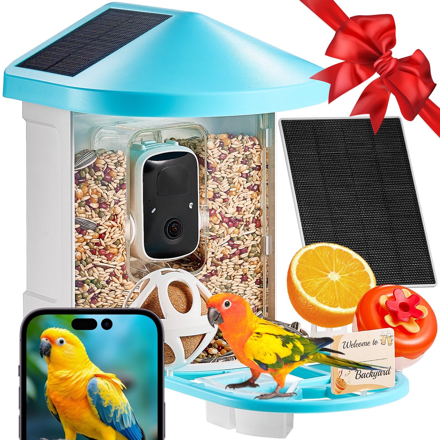 Smart bird feeder