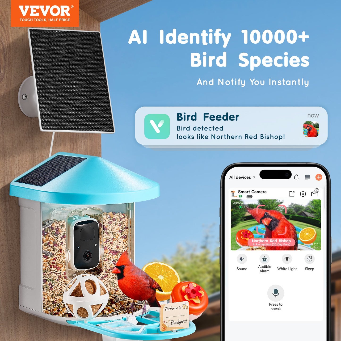 Smart bird feeder