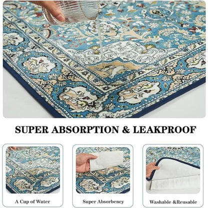 Afficher les détails pour Qeils Washable Pee Pads For Dogs, 2 Pack Reusable Puppy Pads 36x41 Super Absorbent Leakproof Dog Training Pads, Non-Slip Potty Pads For Floor, Crate, Couch, Whelping Pads Litter Mat Pet Supplies Qeils Washable Pee Pads For Dogs, 