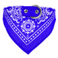 1Pc Adjustable Bandana Leather Pet Collar Triangle Scarf