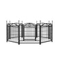 Dog Playpen Indoor 24 Inch 8 Panel Metal Dog Playpen