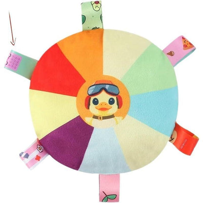 Afficher les détails pour Plush Pet Dog Flying Discs Chew Toys, InteractiveTug Of War Dog Toys With Bells Inside,TurntablePattern Washable Bite-Resistant Pet Toys ForDogs Plush Pet Dog Flying Discs Chew Toys, InteractiveTug Of War Dog Toys With Bells Insi